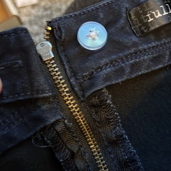 Full Tilt Dark Blue High Waist Denim Shorts Size 5 - Picture 6 of 6